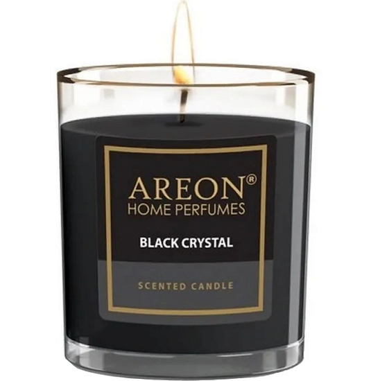 Ароматическая свеча AREON Black Crystal, 120гр