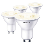 Комплект умных лампочек Yeelight  GU10 Smart bulb W1(Dimmable)(4-pack) / YLDP004 (13YGYC0120005WTEU)