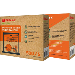 Очиститель накипи: средство для ПММ FILTERO ECOline, 500 г, Арт.610