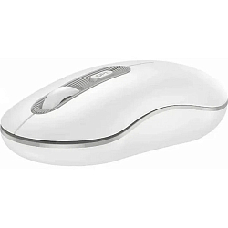 Мышь БП HOCO GM21, Platinum, белый, серая вставка