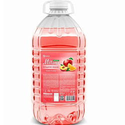 Жидкое мыло GRASS Milana эконом, Fresh Fruits, ПЭТ 5кг