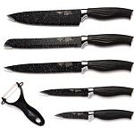 Набор ножей HomeKnife 6 предметов черный