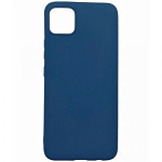 Задняя накладка SILICONE CASE Soft Matte для Realme C11 синий