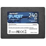 Накопитель SSD 2.5" 240Gb Patriot Burst PBU240GS25SSDR, SATA-III, R/W - 560/540 MB/s
