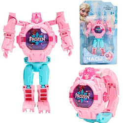 Часы наручные электронные, 21 проекция, Холодное сердце   7138710