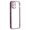 Задняя накладка PC073 для iPhone 12 (violet) (213804) с закрытой камерой