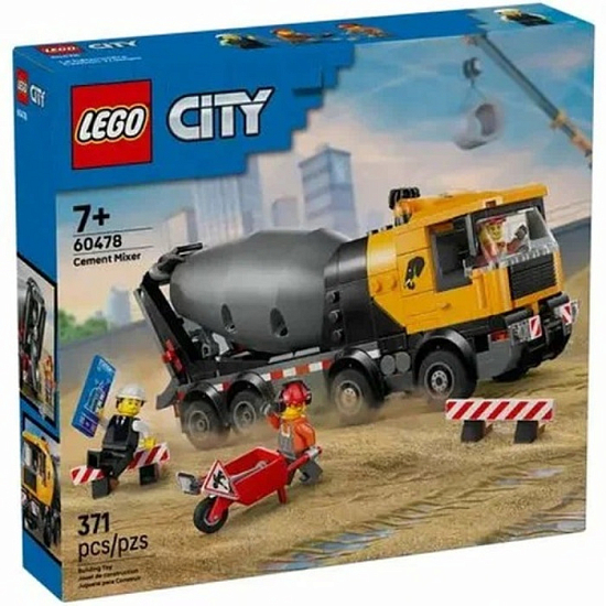 Конструктор LEGO City 60478 Бетономешалка