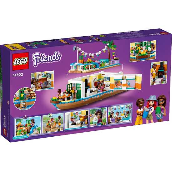 Конструктор LEGO Friends 41702 Плавучий дом на канале