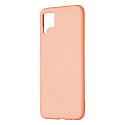 Задняя накладка PERO LIQUID SILICONE для Realme C20/C11 (2021) светло-розовый
