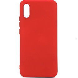 Силиконовый чехол SILICONE CASE для Xiaomi Redmi 9A красный