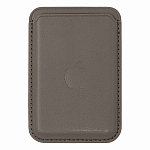 Кошелек для карт Leather Card Holder с анимацией (крепкий магнит) (Darck Grey)