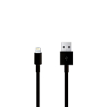 Кабель USB <--> Lightning  1.0м WALKER C110 черный, в пакете