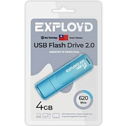 USB  4Gb Exployd 620 синий
