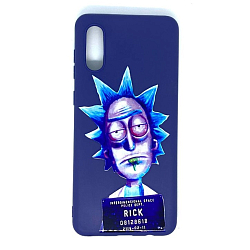Силиконовый чехол NONAME для Samsung Galaxy A02 с рисунком "Рик"
