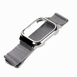 Ремешок USAMS US-ZB073 для Apple Watch 38/40mm нейлон, серебряный