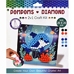 Набор творческая мастерская "Дельфин" 20*20 см. УТМ01483714