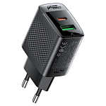 Сетевое ЗУ 1USB/1Type-C ACEFAST A98, черный, 30Вт (6974316283263)