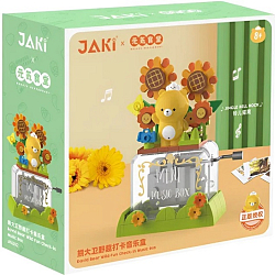 Конструктор Jaki Музыкальная шкатулка с праздничным медведем