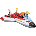 Надувная игрушка-наездник 117х117см INTEX "Самолет" с вод.пушкой, до 40кг, от 3 лет, 2 цвета (57536)