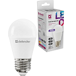 Лампа светодиодная DEFENDER P45 12W/865/E27 шар, холодный дневной