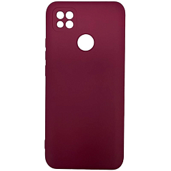 Задняя накладка SILICONE COVER для Xiaomi Redmi 9C №14 Вишня