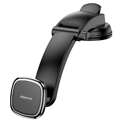 Автомобильный держатель BOROFONE BH68, чёрный, с серебряной вставкой