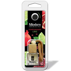 Ароматизатор MIODORE - POMEGRANATE&LIME (ГРАНАТ И ЛАЙМ) (флакон с дер. крышкой)