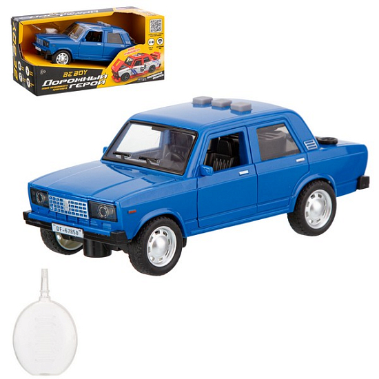 Машинка пластиковая инерционная "BeBoy", резиновые покрышки IT110840