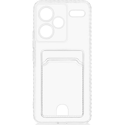 Силиконовый чехол DF для Xiaomi Redmi Note 13 Pro+ (5G) DF xiCardCase-11 с отделением для карты