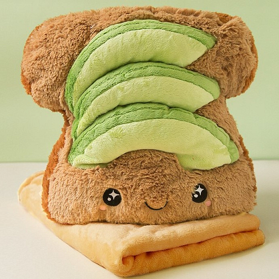 Мягкая игрушка Бутерброд +плед