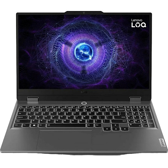 Ноутбук игровой 15.6" Lenovo LOQ 15IAX9 (Intel Core i5-12450HX/ 16 ГБ/ SSD 512 ГБ/ RTX 4060/ DOS) (83GS00ENRK), серый