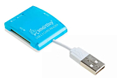 Картридер SMARTBUY (SBR-713-B) голубой