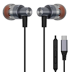 Наушники PERO EP20 Type-C серая