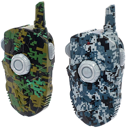 Набор раций «Отряд Альфа», без шума, дистанция до 400 метров, работает от батареек