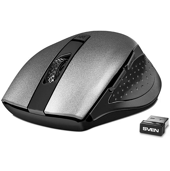 Мышь БП SVEN RX-425W серая