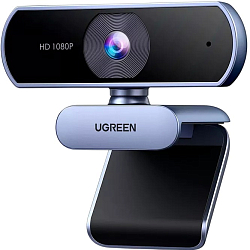 Веб-камера UGREEN CM678 (15728) USB WEB Camera 1080P@30hz серебристый