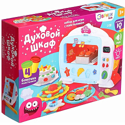 Набор для игры с пластилином «Духовой шкаф», световые и звуковые эффекты 3844988
