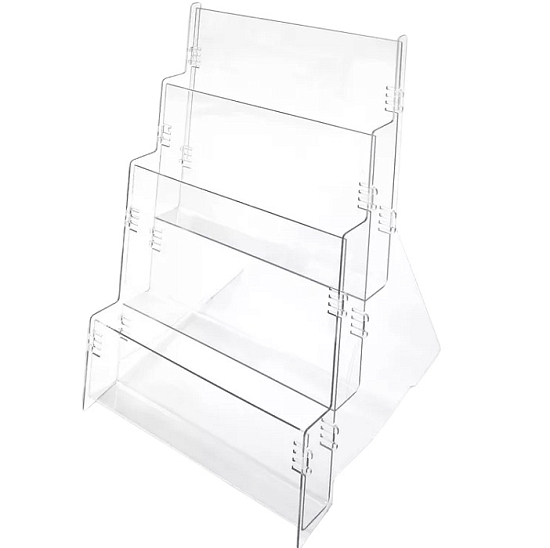 Буклетница настольная подставка А5 на 3 кармана