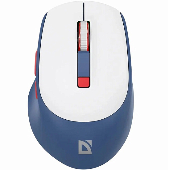 Мышь БП DEFENDER Belsa MB-249 белый/синий