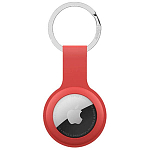 Силиконовый чехол uBear Touch Ring Case для APPLE Airtag с кольцом, красный (CS97RR01THR-AT1)