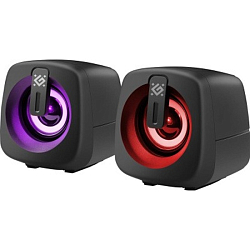 Колонки 2.0 DEFENDER J1 черный (2*3Вт)