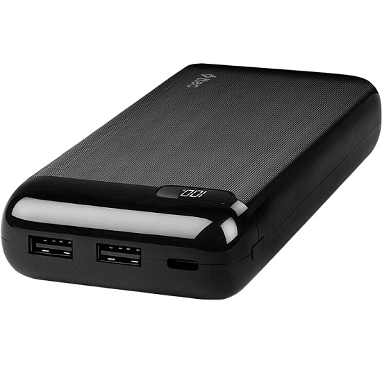 Внешний АКБ TTEC PowerSlim LCD (20000mAh) черный