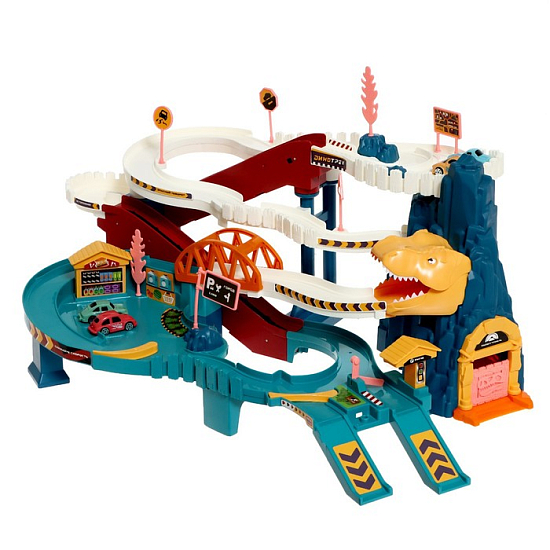 Автотрек «Виражи», световые и звуковые эффекты, работает от батареек 7695382