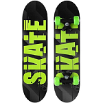 Скейтборд SKATE 62х16 см, колёса PVC d=50 мм