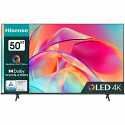 Телевизор Hisense 50E7KQ 50", чёрный QLED