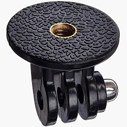 Адаптер переходник крепление на штатив с резьбой 1/4" для экшн камер GoPro