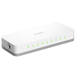 Коммутатор D-LINK DES-1008C/B1A L2 Unmanaged 8 портов