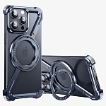 Задняя накладка Minimalist для iPhone 16 Pro Max с поворотной подставкой