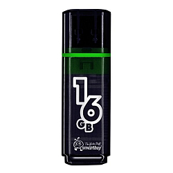 USB 16Gb Smart Buy Glossy series Dark/Grey