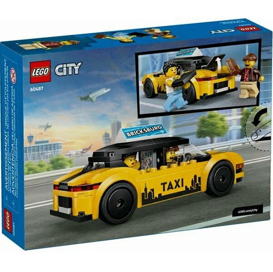 Конструктор LEGO City 60487 Желтое такси